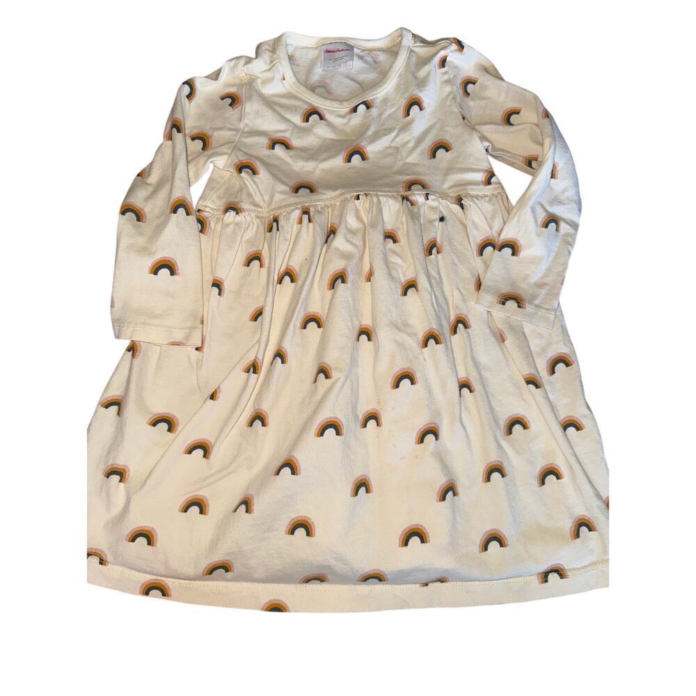 HANNA ANDERSSON DRESS size 3T rainbows